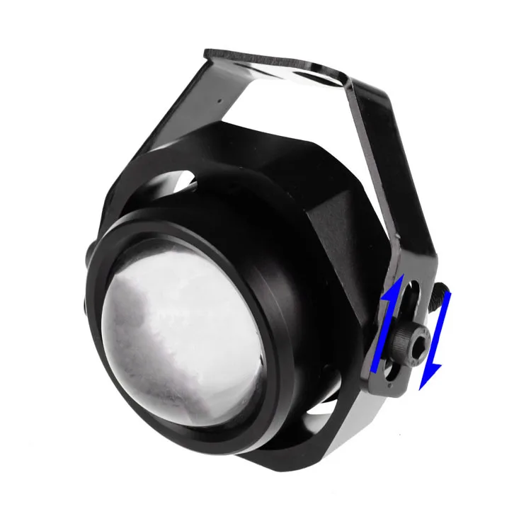 Led Car Fog Lamp Super Bright 1000LM 10W DRL Eagle Eye Light Daytime Running Lights Reverse Backup Parking Waterproof  Warning
