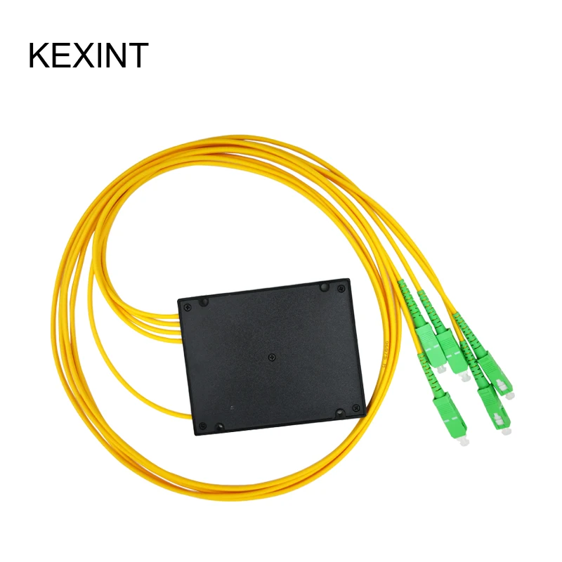 KEXINT GPON EPON 1*4 PLC сплиттер модуль SC/APC Волоконно Оптический сплиттер|fiber optic splitter|gpon