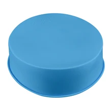 6 дюймов форма для торта, силиконовая круглая форма для муссов хлеба, кексов, форма для выпечки, лоток для выпечки, магазин