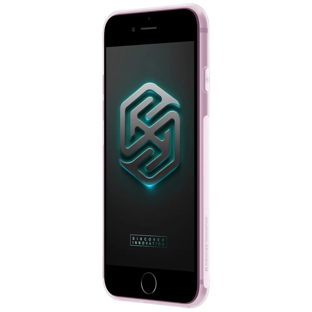 Nillkin Для Apple iPhone 7 Case 4.7 Дюймов Природа Серии РОЗОВЫЙ ЦВЕТ Мягкие TPU For 7|case for iphone|for