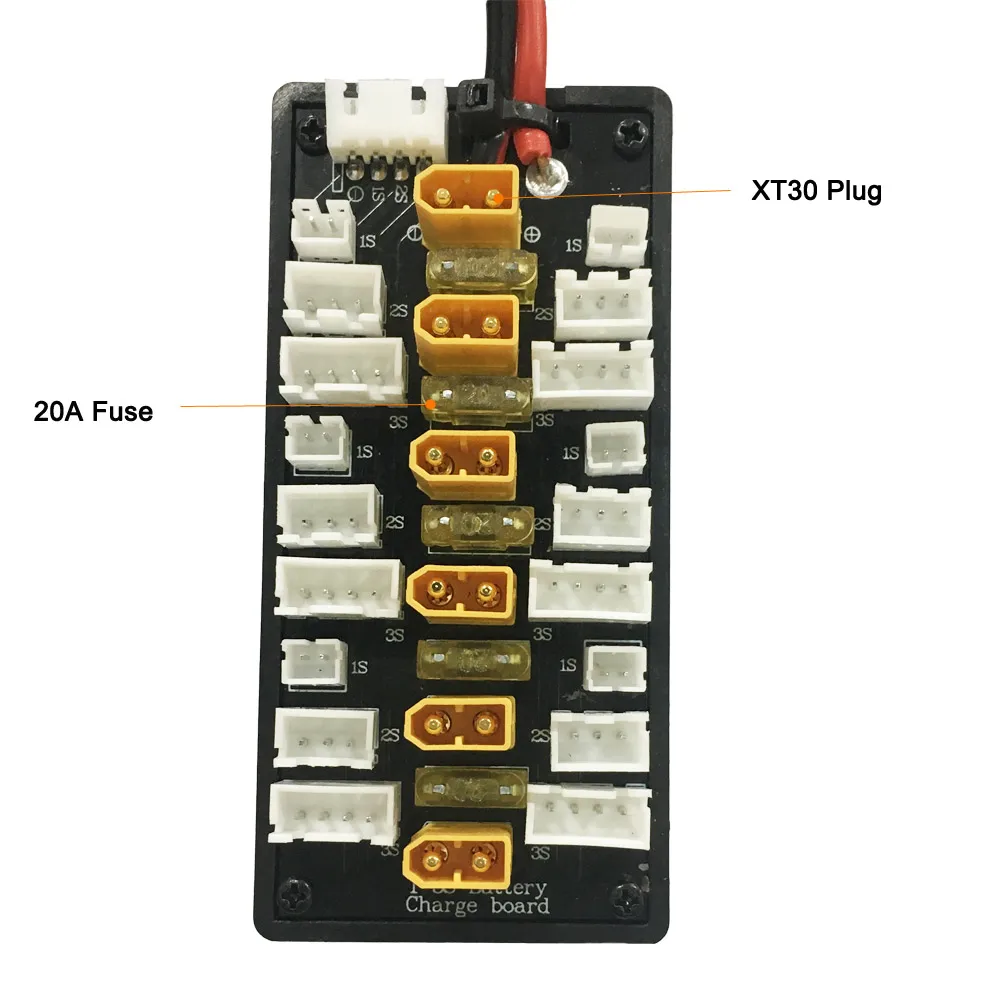 1-3S XT30 разъем Lipo батарея параллельная зарядная плата IMAX B6 зарядное устройство Boad RC модель игрушки часть для RC вертолета батарея