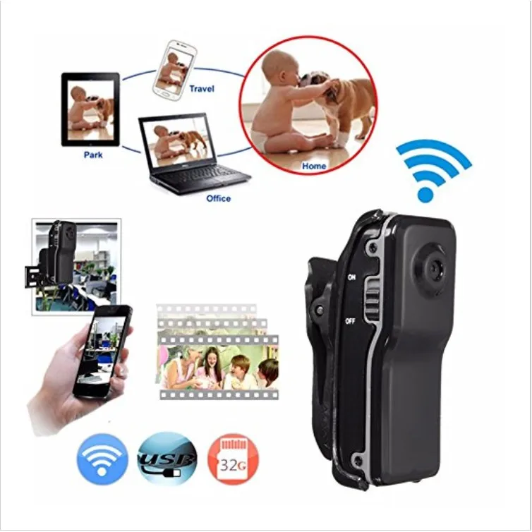 

16G Card+MD81S Mini Camera Wifi IP P2P Wireless Camera Secret Recording Camcorder