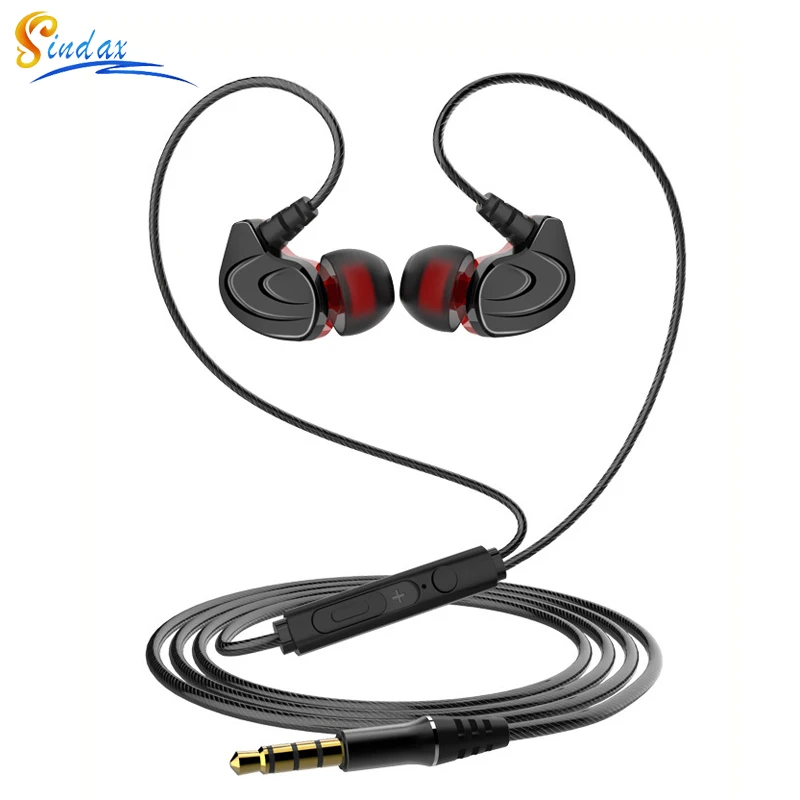 

3.5mm In-Ear Stereo Earbuds Earphone For Cell Phone Universal Sports Earphone Running Headset for Samsung For iPhone For Xiaomi
