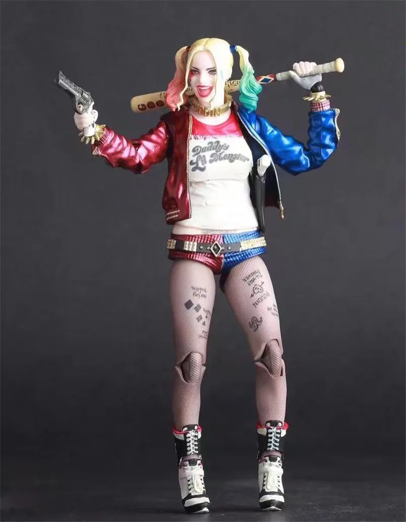 Crazy Toys Suicide Squad Harley Quinn 1/12th Scale PVC Action Figure Collectible Model Toys Doll