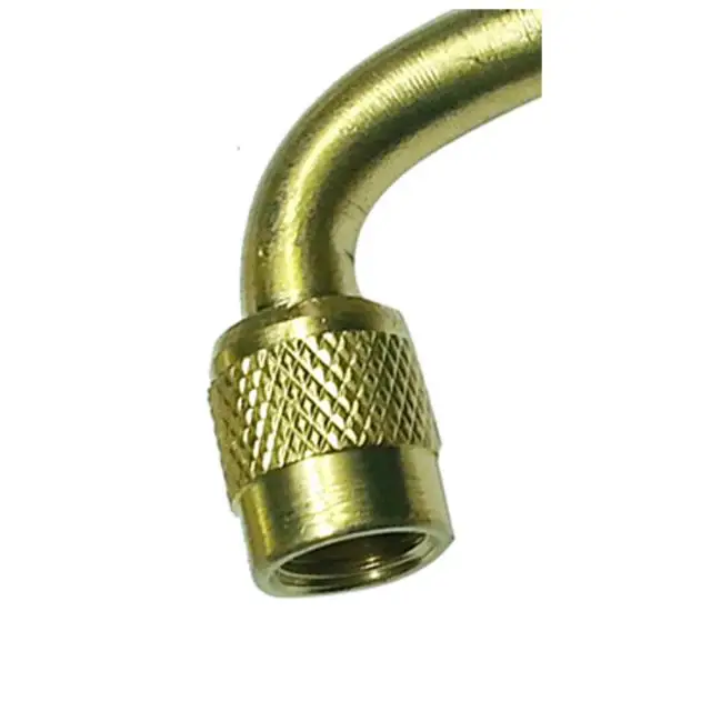 

Simple Style 1PC Car Styling Brass Air Tyre Valve Extension Car Truck Motorcycle Wheel Tires Parts 90 Degree Extension Wholesale