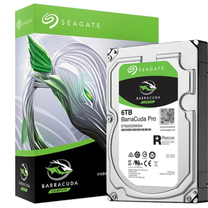  Seagate ST6000DM004 6TB Desktop HDD Internal Hard Disk Drive 7200RPM SATA3 6Gb/s 25MB Cache 3.5inch