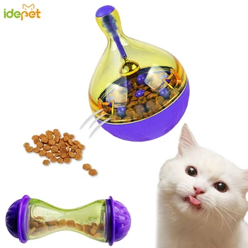 Cat Food Feeders Ball Pet Interactive Toy Tumbler Egg Smarter Cat Dogs Playing Toys Treat Ball Shaking for Dogs Increases IQ 6c4