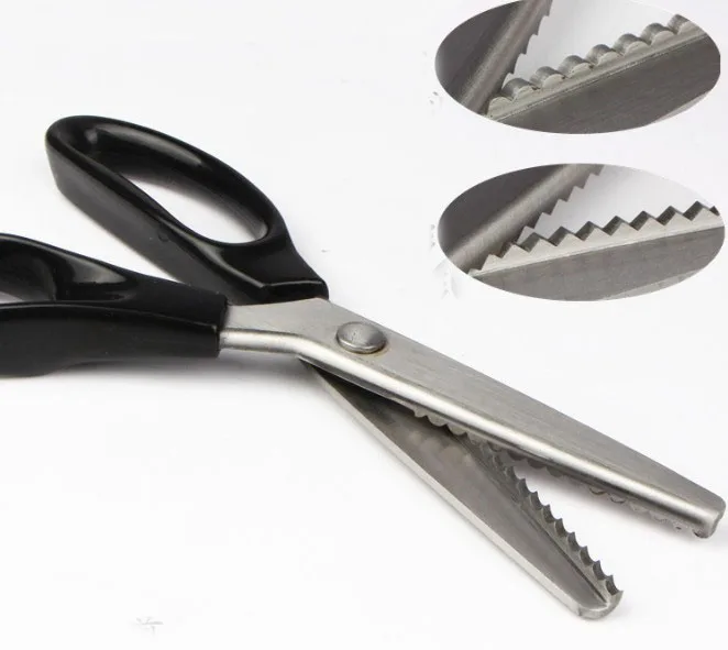 

Tailor's Scissor Lace Fabric Cloth Scissors Craft Scissors pinking shears Triangular arc shears
