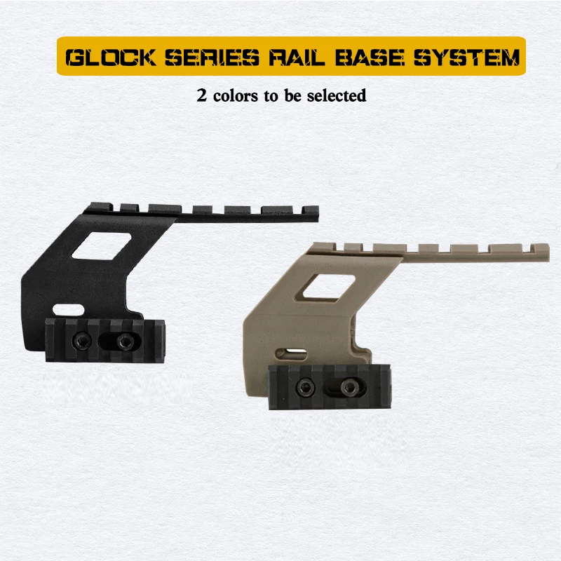 Высокое качество охотничий прицел Гора Тактический стрельба из пистолета база для рейки Glock серии база для рейки загрузки устройства