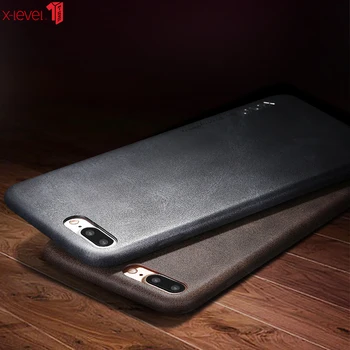 

X-Level Retro Case For iPhone SE 2020 7 8 Luxury Ultra Light Soft Touch Business Funda For iPhone 8 7 Plus Case Cover