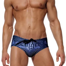 Сексуальные мужские плавки Плавание костюмы мужские плавки-трусы Бразильский Классический крой Мужская одежда для плавания спортивных занятий серфингом на доске, плавки-шорты