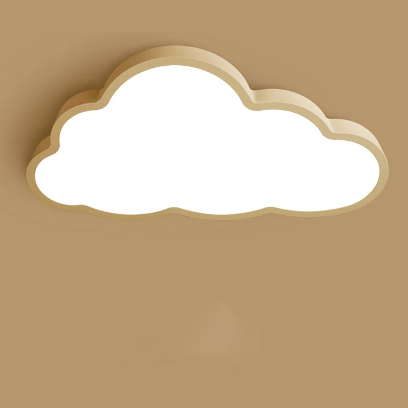 

LED Ceiling Light Modern Cloud Shape 36W/18W Remote Control Ceiling Lamp Indoor Bedroom Living Room Decor Lighting