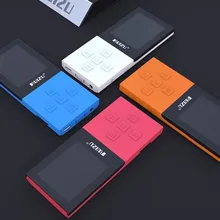 RUIZU X18 8G Bluetooth спортивные MP3 плеер без потерь Регистраторы FM радио Bluetooth 4,0 музыкальный плеер Поддержка 64G TF карта