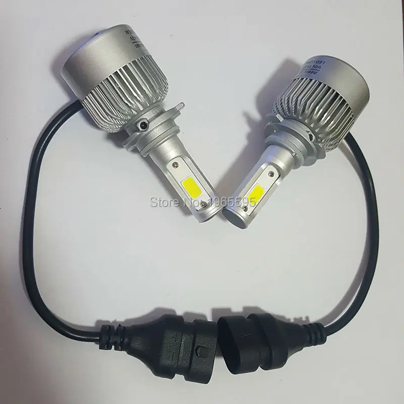 hb3 9005 cree cob led car headlight hid xenon halogen bulb 05