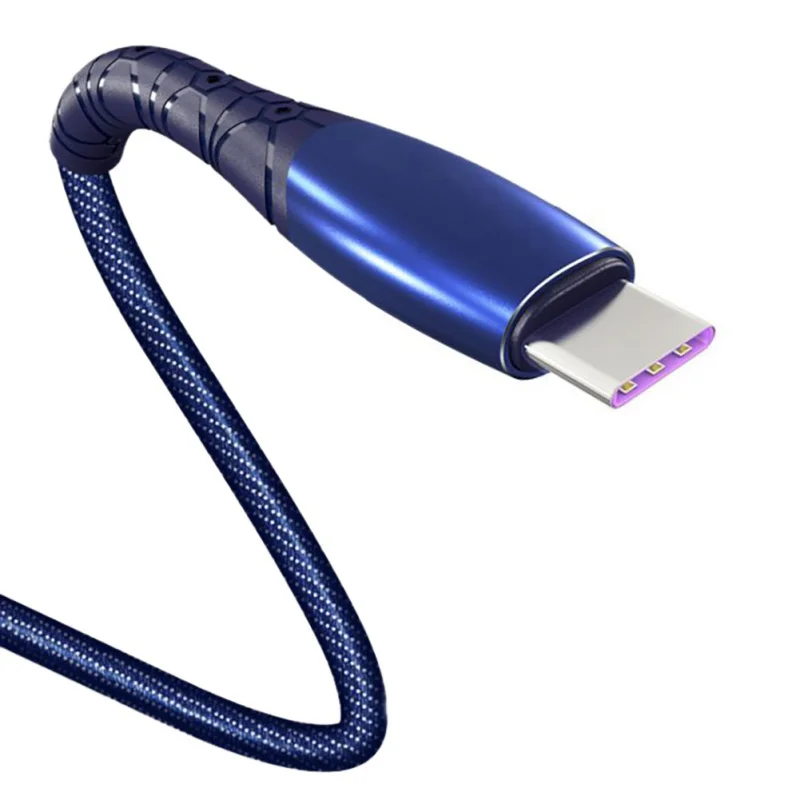 العالمي USB نوع C كابل شاحن سريع جان الحبل سريعة شحن عالية الجودة 5A كابل 1.88 M/6FT ل samsung xiaomi huawei