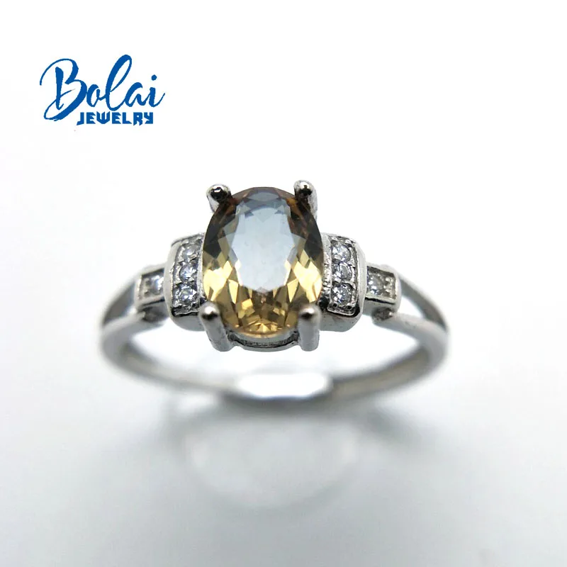 

Bolaijewelry,Diaspore ring 925 sterling sliver created color change gemstone elegant design fine jewelry for woman party wear