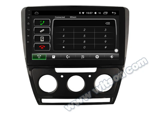Clearance WITSON Android 8.0 10.2" CAR DVD PLAYER For VOLKSWAGEN SKODA OCTAVIA (AUTO A/C) 2010-2014 CAR STEREO CAR AUDIO PLAYER 2