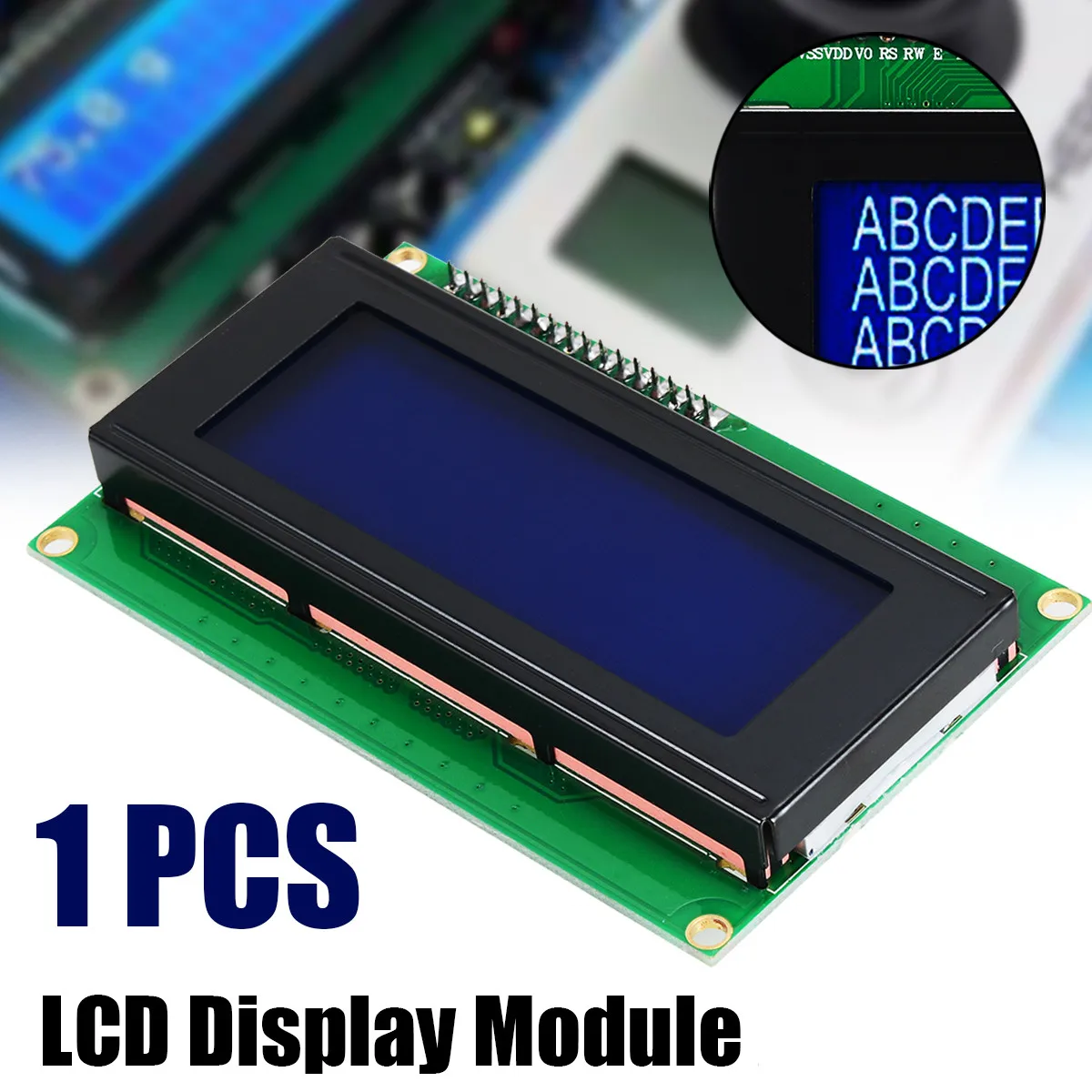 New Electrical Equipment LCD Display Module Blue Serial IIC/I2C/TWI 2004 20X4 Character LCD Module Display 5V Voltage