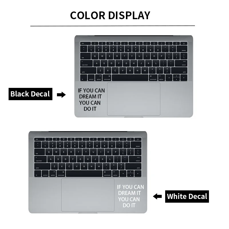 Наслаждайтесь жизнью трекпад Цитата наклейка для ноутбука Apple MacBook Pro Air retina 11 12 13 15