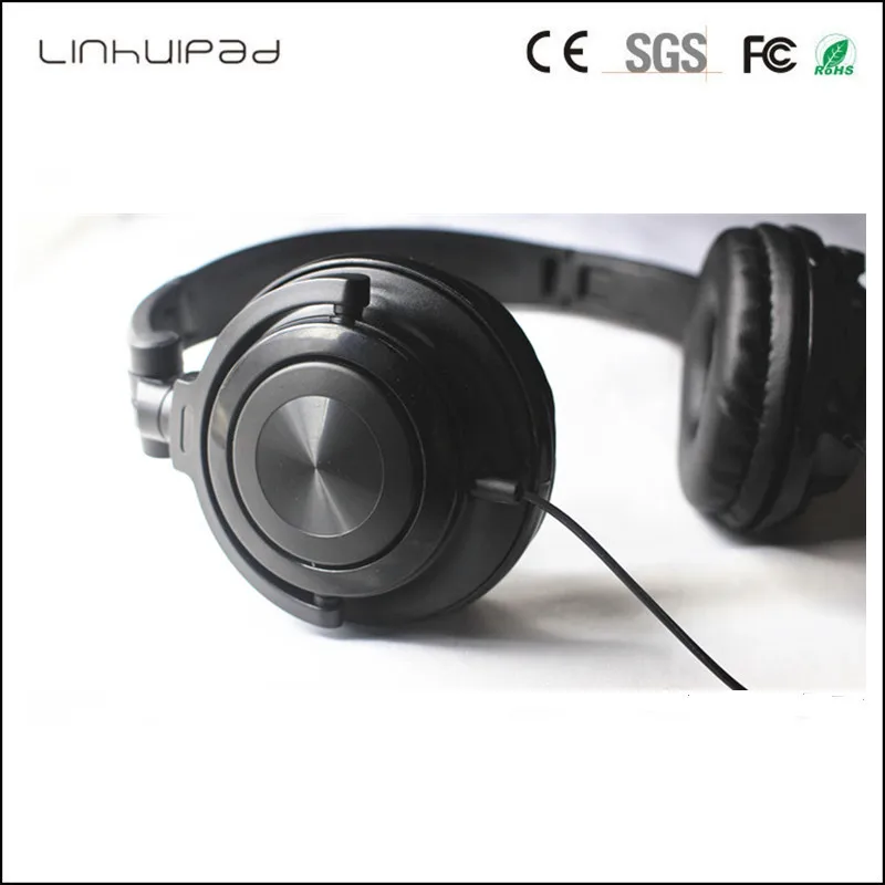 Linhuipad JX 48 Audiophile Over The Ear Headphones Hi Fi Over Ear Noise Isolating Audiophile Closed Monitor Stereo Headphone