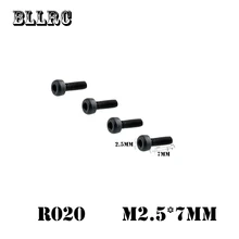 RC Car HSP 4pcs R020 zhongyang VX-18 engine hand puller screw M2.5*7mm m2.5×7 mm
