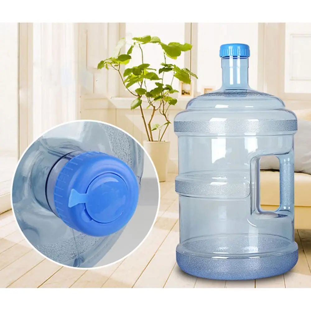 

20Pcs Bucket Cover Cap Bottled Water Snap On Lids Non-Spill Reusable Replacemet Dust-proof Caps Covers Anti Splash Peel Off Tops