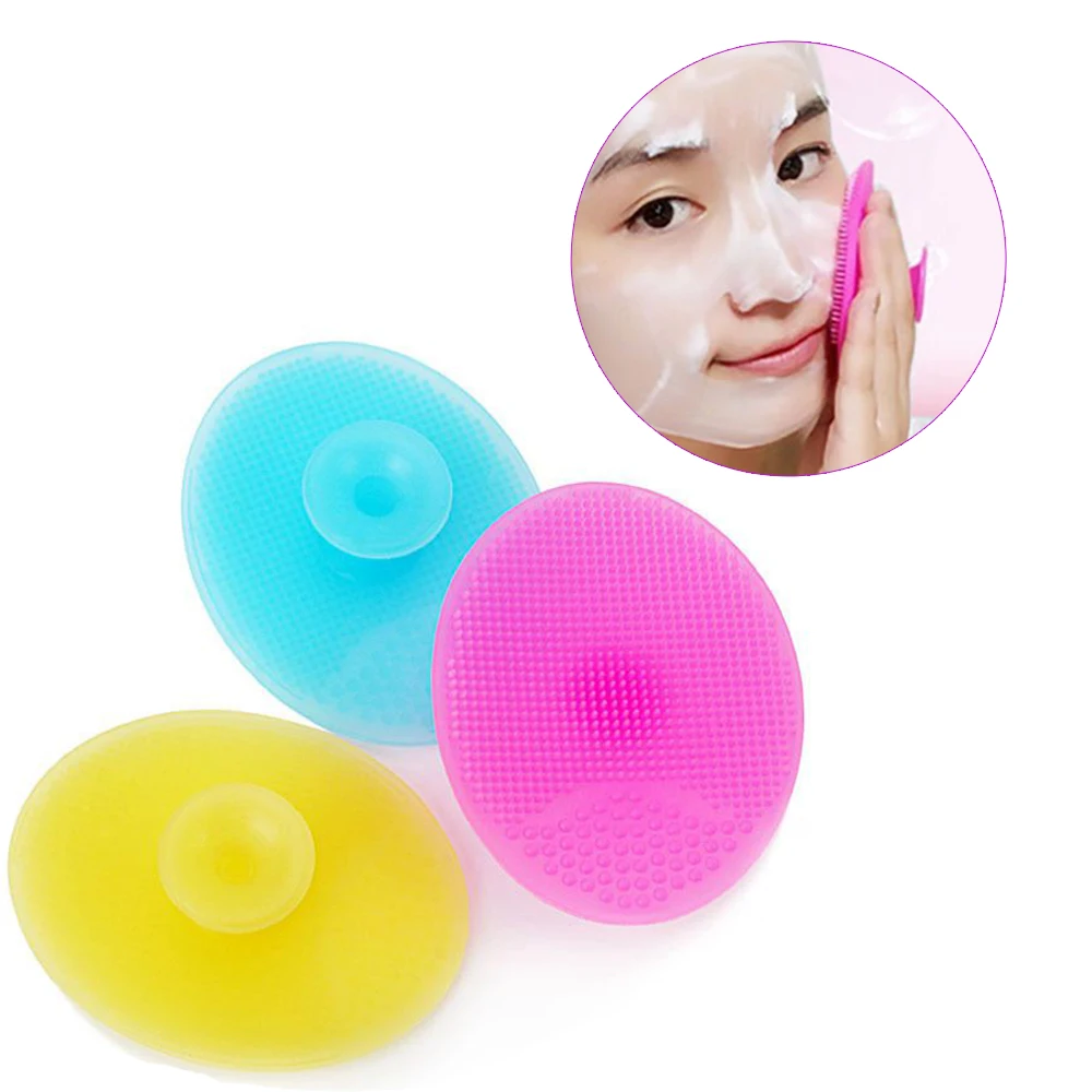 

1Pc New Silicone Wash Pad Blackhead Face Exfoliating Cleansing Brushes Facial Skin Care Cleansing Brush Beauty Makeup Tools 2019