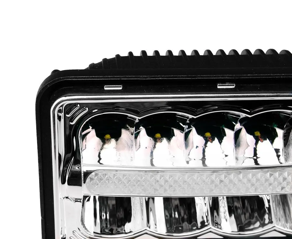 4x6 Inch Headlight Rectangle 4 x 6 Projector Headlight Replacement For Peterbilt Kenworth H4651 H4652 H4656 H4666 H6545  (16)