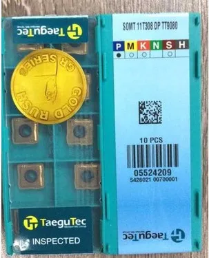 

1 bag /lot SOMT 11T308 DP TT9080 TNMG 160408 ML TT8125 TNMG 160408 FC TT8115 TaeguTec Lathe Inserts
