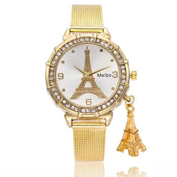 

montre femme 2019 rose gold watch women luxury crystal diamond wrist watches for women fashion quartz watch laides clock gifts