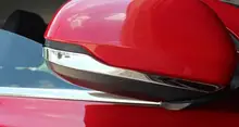 ABS Chrome For Honda HRV HR-V VEZEL 2015 2016 2017 Car Rearview mirror decoration strip Cover Trim Car Styling Accessories