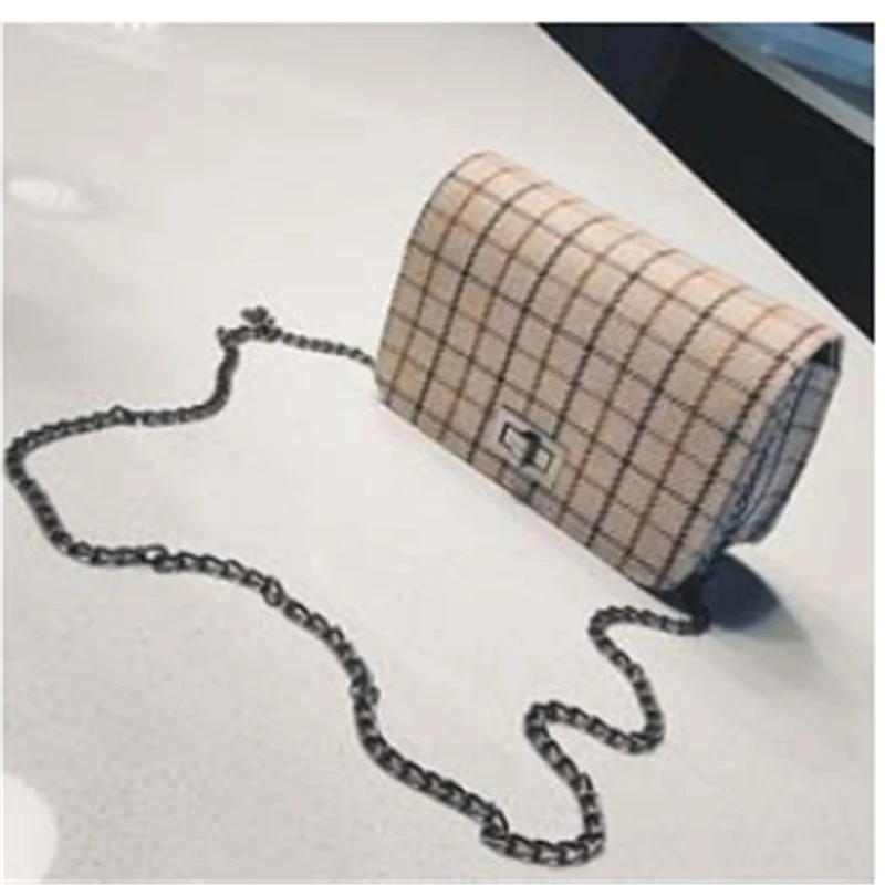 

Luxury Bag New Ladies Shoulder Quilted Handbag Gold Chain Faux Leather Cross Body Bag Small Size Fashion Style