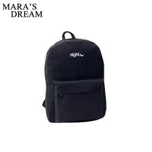 Mara’s Dream New Casual Canvas Rucksack Women Clutch Ladies Party Purse Famous Designer Shoulder Crossbody Bags Student Backpack