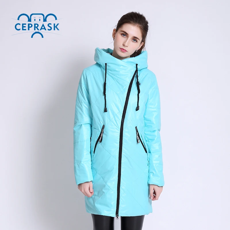 Automne Plus Modèles Vestes white La Qualité Blue dark Nouveaux light Yellow Coupe De Parka Longue À blue Femmes Ceprask Manteau Taille Mince Capuchon Green Haute Printemps Femme vent 2018 7Cxt0x