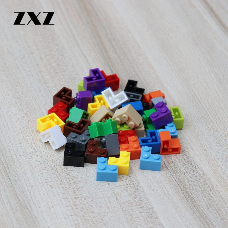 50 шт кирпичи 2x2 уголок DIY специальные строительные блоки Совместимые Кирпичи 2357