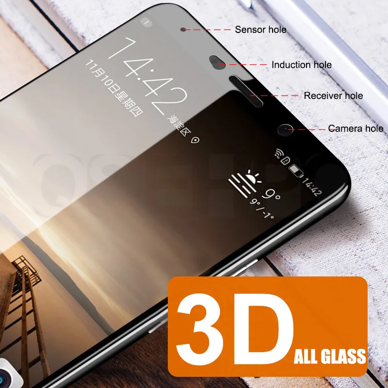 3D полное покрытие из закаленного стекла для huawei mate 9 10 20 Lite Защитная пленка для экрана для mate 20 10 9 Pro