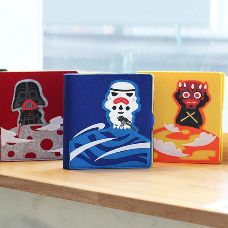 

Creative Cartoon Star Wars Darth Vader Notebook Diary Memo Pad Stars Daily Weekly Planner Notes Stationery School Supplies Gift