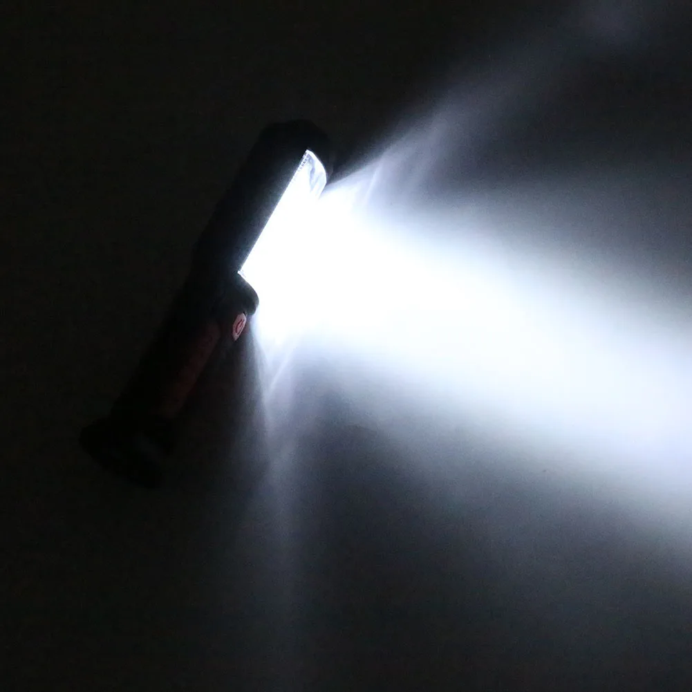 USB Перезаряжаемый светодиодный светильник фонарь рабочий светильник подставка 36+ 5 светодиодный портативный фонарь вспышка светильник s для наружного использования с магнитным крюком