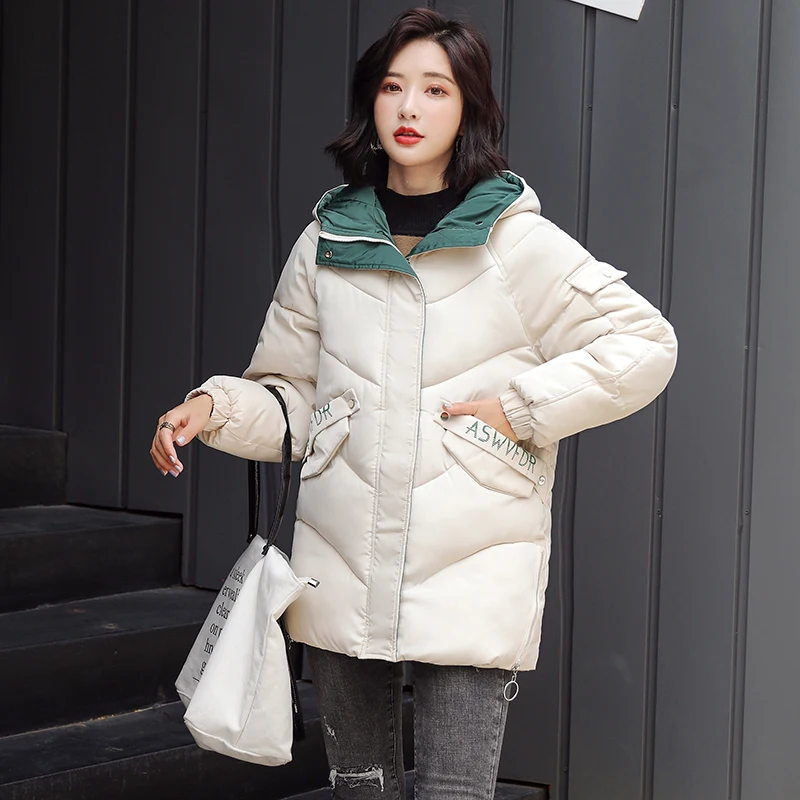 Goede 2019 Hoodies Parka Mujer Winter Vrouwen Jas Dikke Down Katoen Gewatteerde Capuchon Plus Size 4xl Lange Parka Vrouwen Overjas