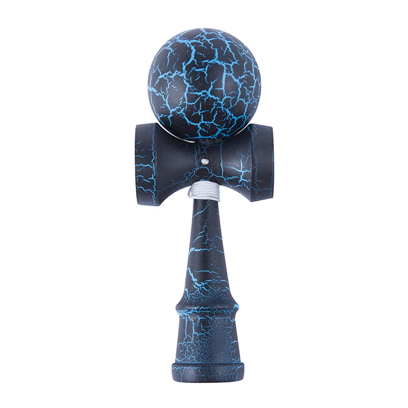 Привлекательная Kendama 18,5 см забавная японская традиционная деревянная игрушка Kendamas мяч красочные ПУ краски деревянные игрушки