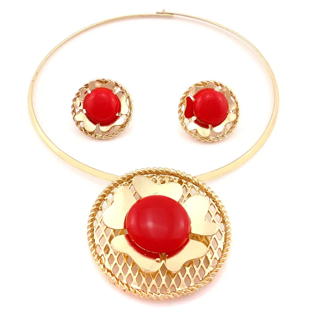 bling bling not expensive fake jewelry sets gold plated aic costume