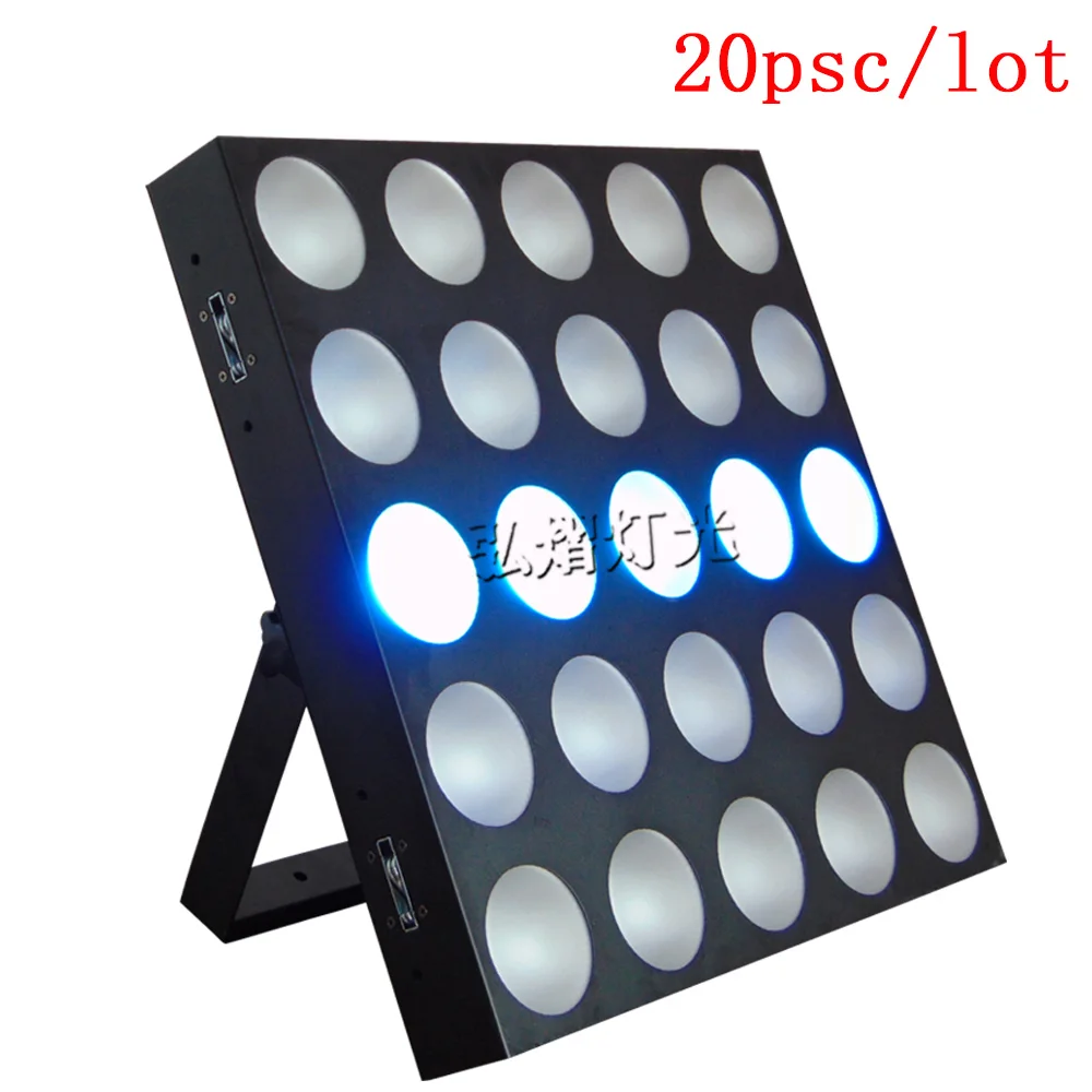 

Tri led matrix 25x10w RGB 3 IN1 led beam matrix blinder stage light good for dj disco stage light (20pcs/lot)