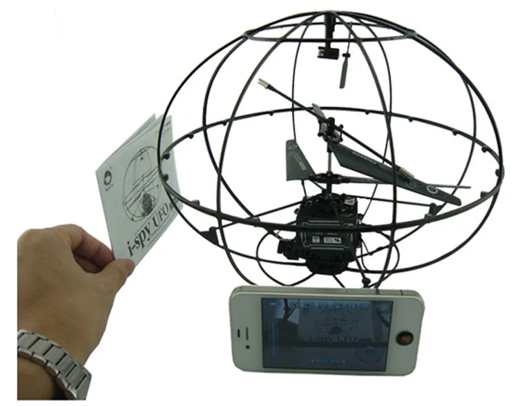 RC Wifi RC Spy UFO real time transmission 777 289 with camera flying