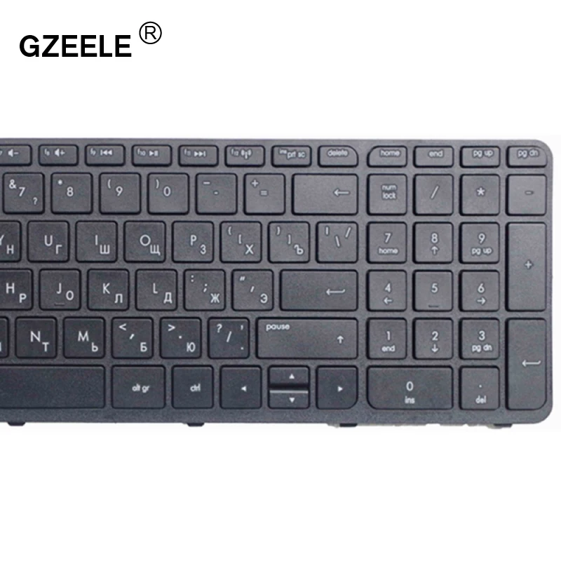  GZEELE RU Russian Keyboard FOR HP Pavilion 17-e152er 17-e159er 17-e166er 17-e000er 17-e105sr 17-e10