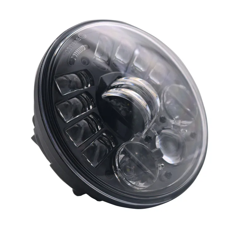 Marlaa 5 75 дюйма светодиодные фары DRL для Sportster Dyna 3/4 "круглые фары| |