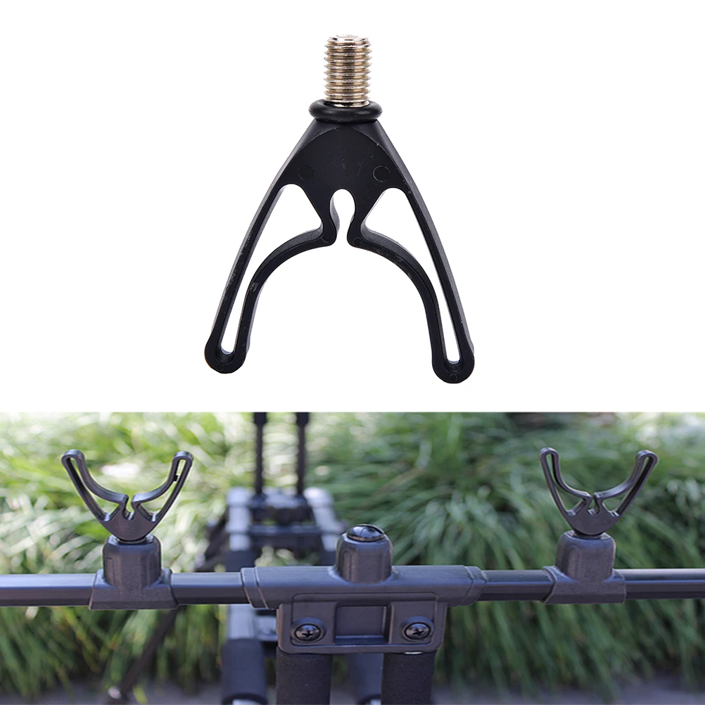 Fishing rod rest Holder Bracket head fishing grip connect with fishing rod pole for carp Fishing