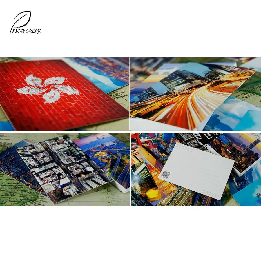 RICH COLOR China Famours City HongKong Landcape Postcard 30 pcs a set Postcard RC1704 RICH COLOR China Famours City HongKong Landcape Postcard 30 pcs a set Postcard RC1704