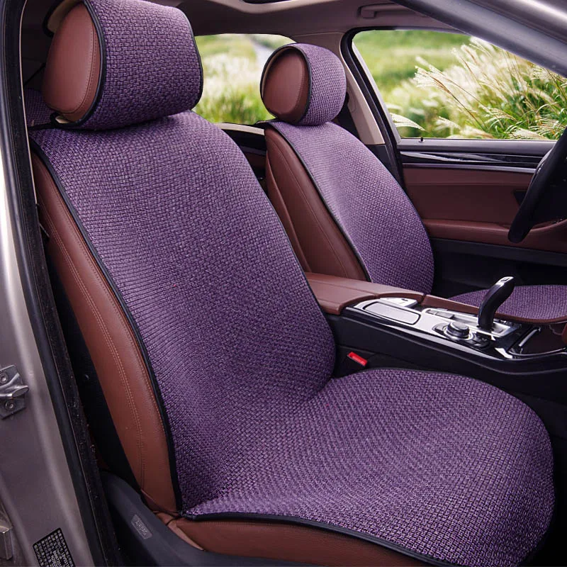 Льняной чехол на сиденье Yuzhe для Mitsubishi Lancer Outlander Pajero Eclipse Zinger Verada asx I200