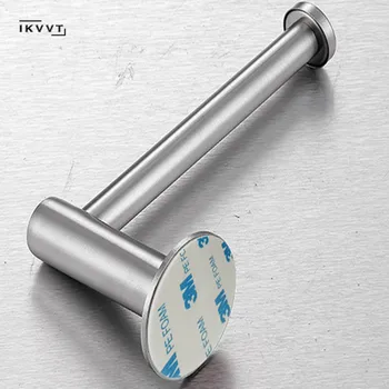

Stainless Steel Paper Holder Kitchen Hanger Tissue Roll Towel Rack Toilet Hanging Storage Organizer Toilet Paper Roller
