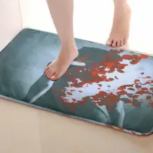 Коврик для ванной комнаты в стиле девушки, смешной Противоскользящий коврик для ванной, аксессуары для душевой занавески, соответствующие вашей душевой занавеске